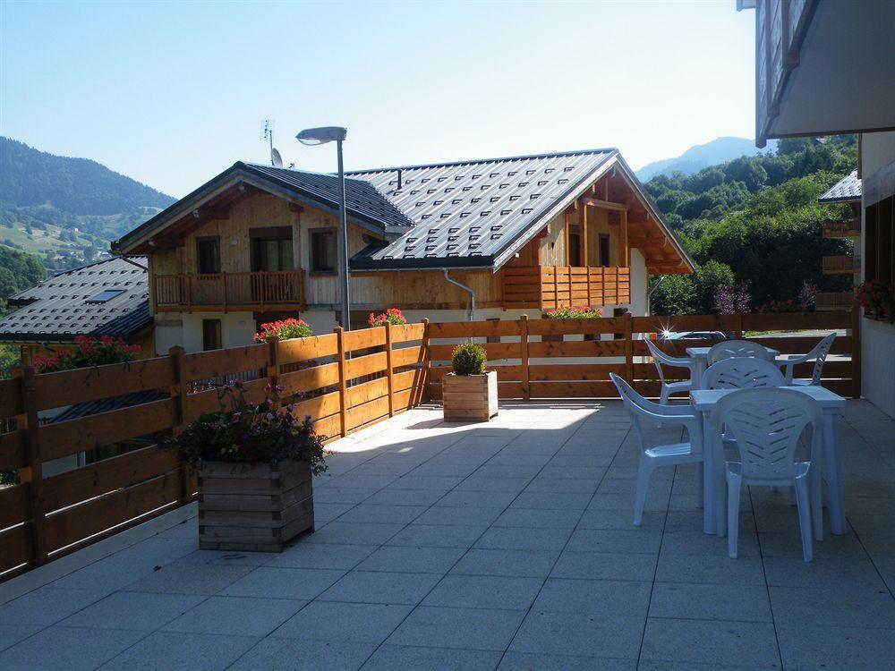 Residence Nemea Les Chalets Des Evettes Flumet Exteriör bild