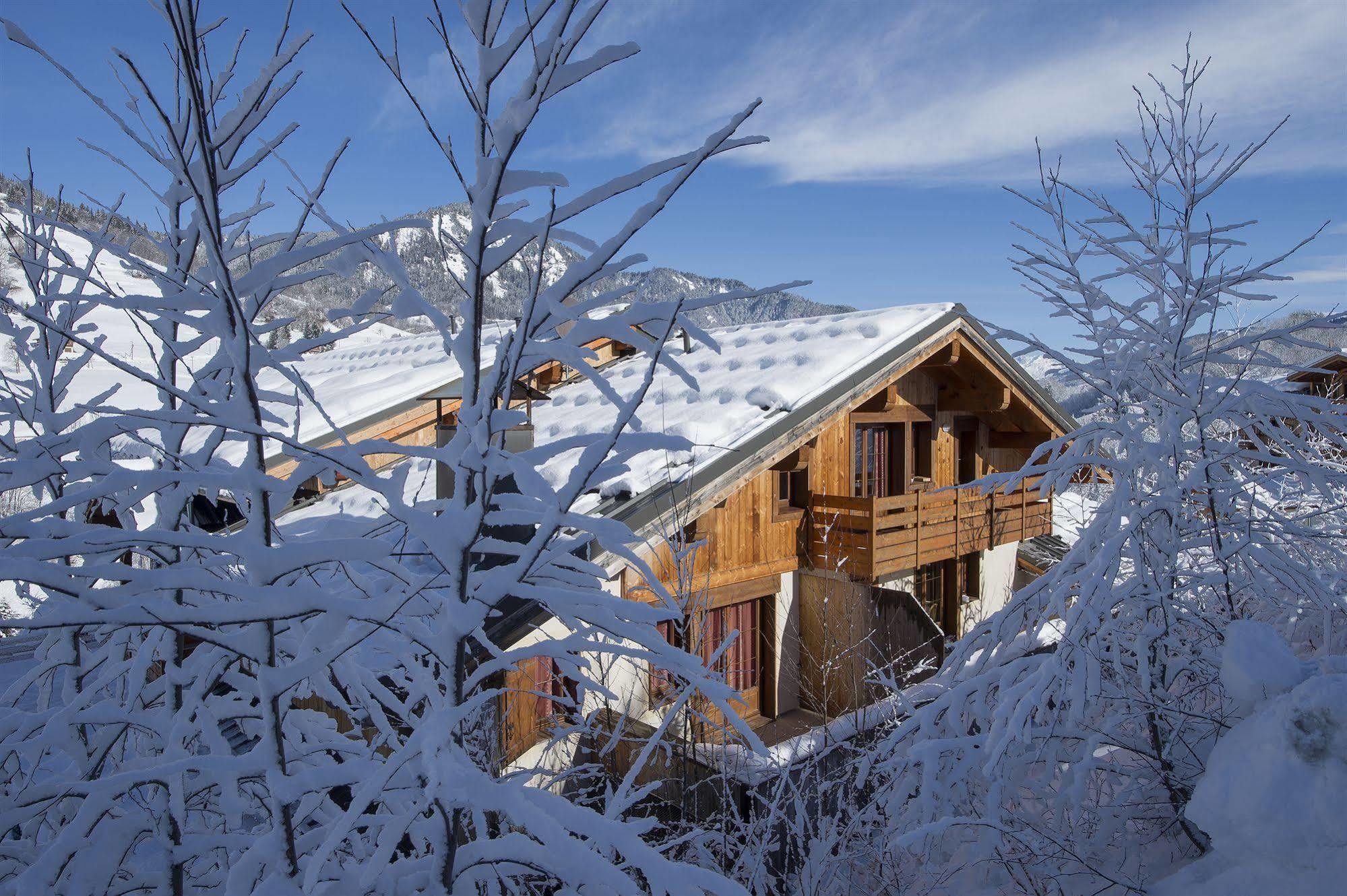 Residence Nemea Les Chalets Des Evettes Flumet Exteriör bild