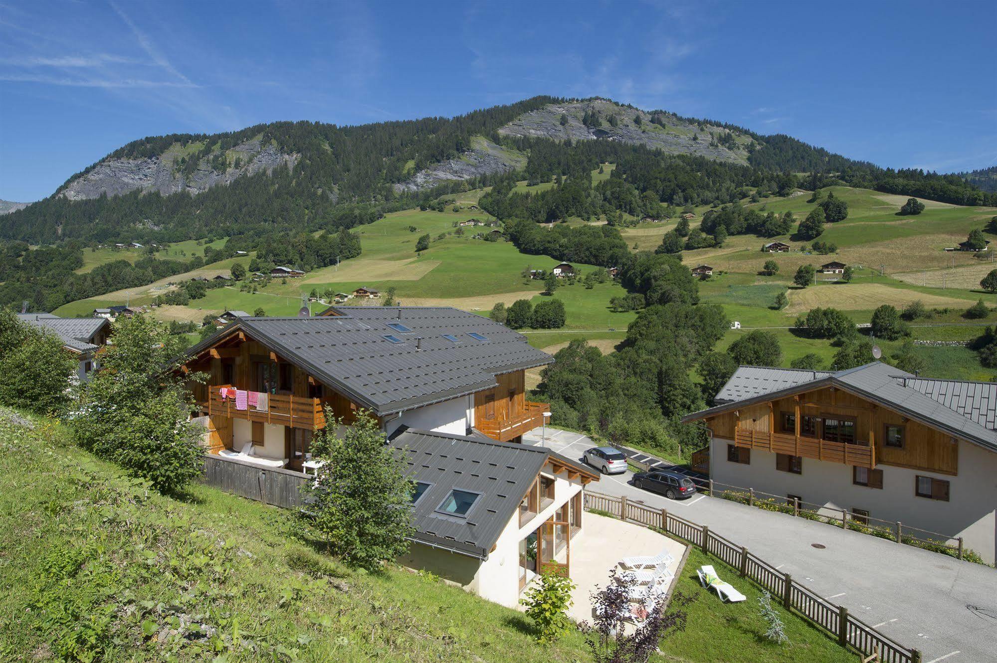 Residence Nemea Les Chalets Des Evettes Flumet Exteriör bild