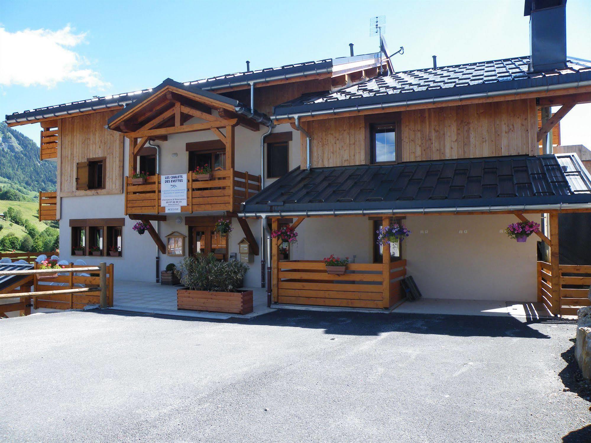 Residence Nemea Les Chalets Des Evettes Flumet Exteriör bild