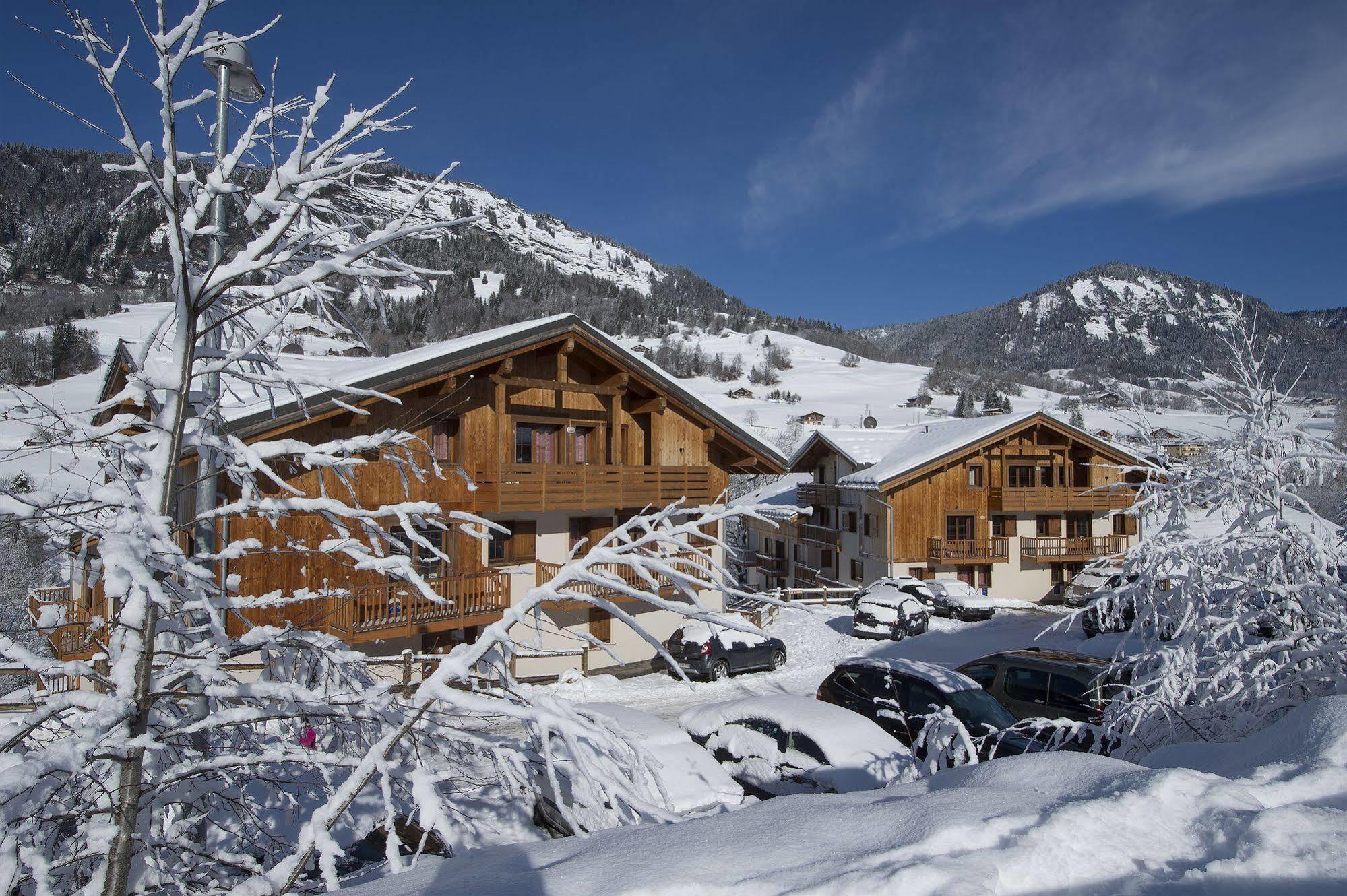 Residence Nemea Les Chalets Des Evettes Flumet Exteriör bild
