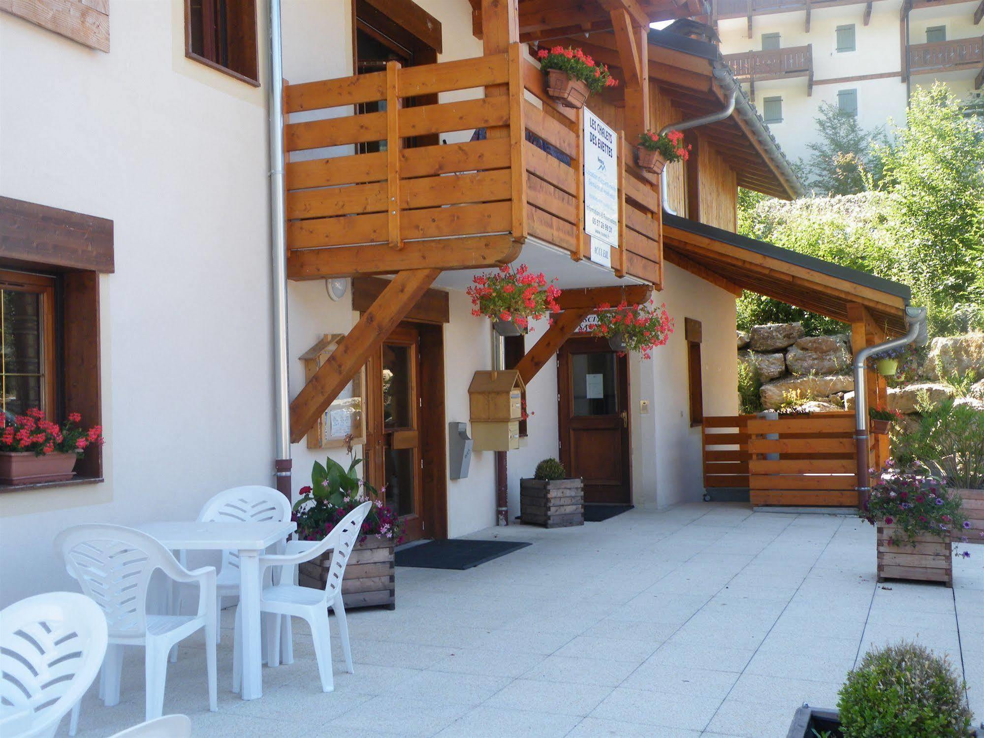 Residence Nemea Les Chalets Des Evettes Flumet Exteriör bild