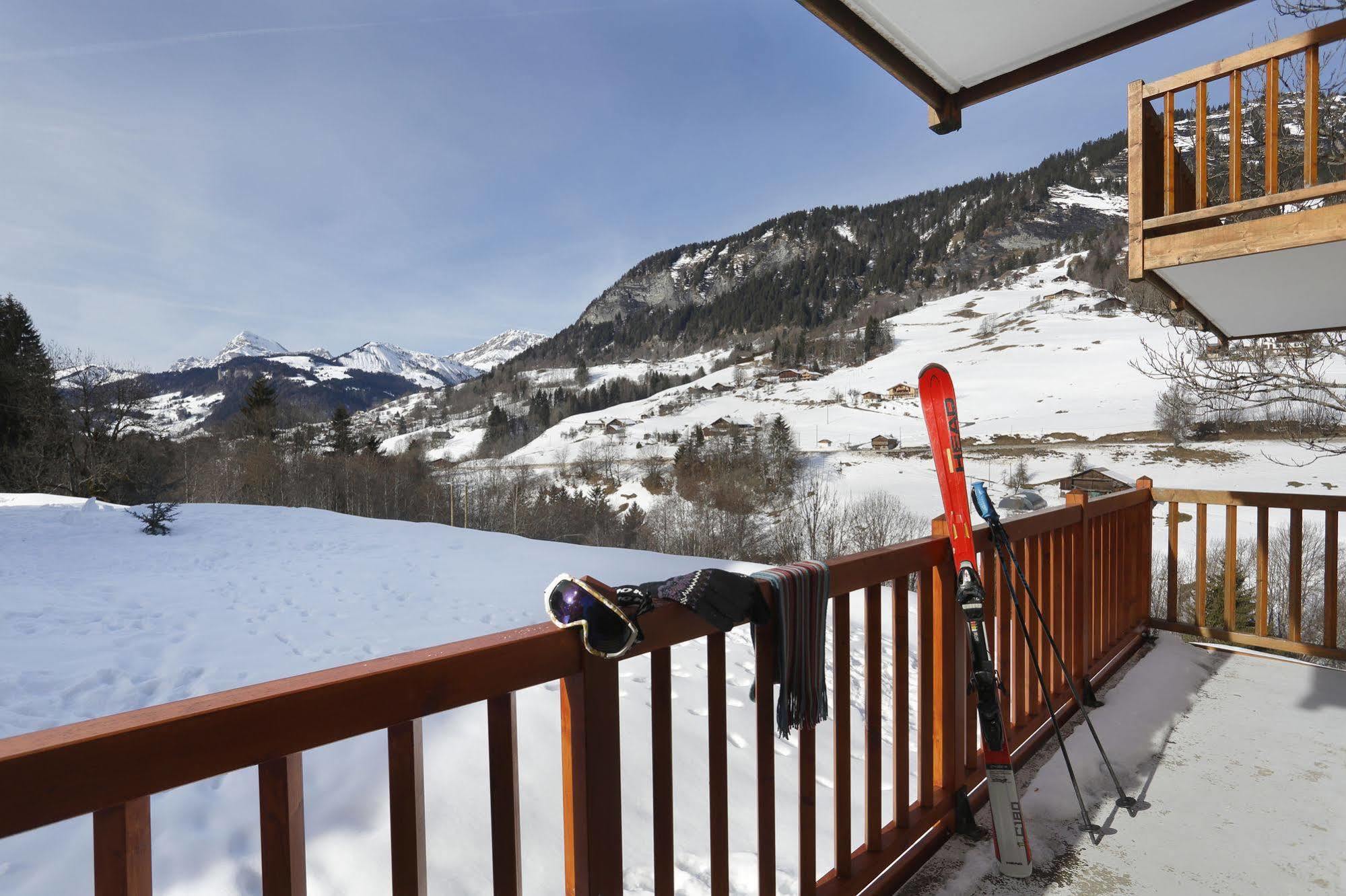 Residence Nemea Les Chalets Des Evettes Flumet Exteriör bild