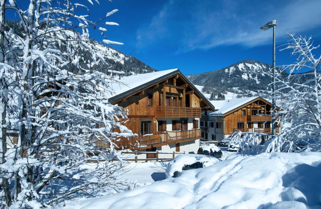 Residence Nemea Les Chalets Des Evettes Flumet Exteriör bild