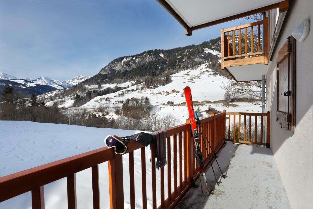 Residence Nemea Les Chalets Des Evettes Flumet Exteriör bild